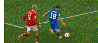 赛的, 霍伊伦后插, 丹麦处于上